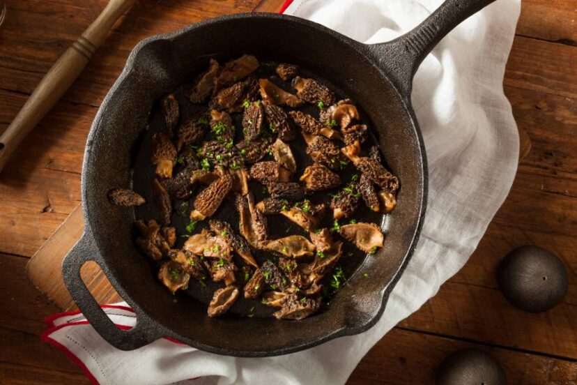 Cooking Morel Mushrooms